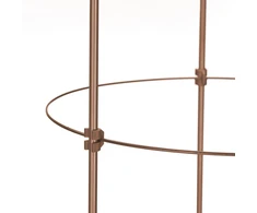 Relaxdays Laipiojimo atrama 150 cm, 2 vnt. ruda