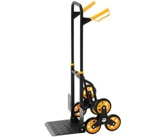 Vevor Laiptavertis vežimėlis 6 ratų, 150 kg