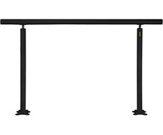 Vevor Laiptų turėklų komplektas 5 FT, juodas aliuminis