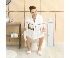 Relaxdays Laisvai pastatomas tualetinio popieriaus laikiklis