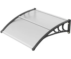 Vevor Langų ir durų stogelis 100 x 101 cm