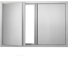 Vevor Lauko grilis durys 914x610 mm