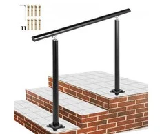 Vevor lauko laiptų turėklai, 86 cm, reguliuojami