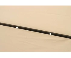 Saska Garden Lauko skėtis su LED, 300 cm, smėlio spalvos