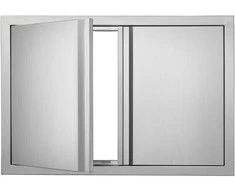Vevor Lauko virtuvės dvigubos durys 774x532 mm