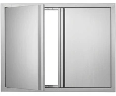 Vevor Lauko virtuvės dvigubos durys 787x609 mm