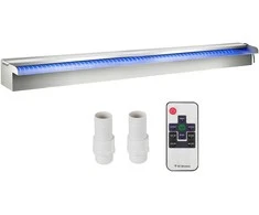 VEVOR LED baseinas kaskada iš nerūdijančio plieno