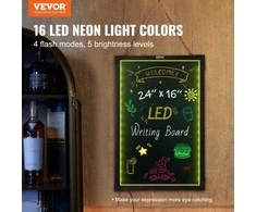 Vevor LED švieslentė su rašymo funkcija
