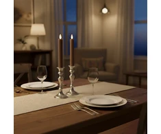 Relaxdays LED žvakių žvakidėms rinkinys iš 2 vnt.
