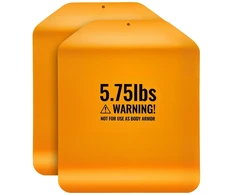 Lenktos svorių liemenės plokštės, 2,6kg pora