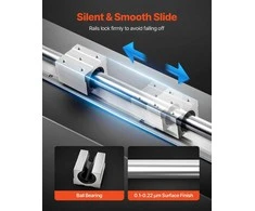 VEVOR Linijinių bėgių rinkinys SBR25 1200 mm