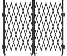 Vevor Lockable dvigubos žirklinės grotelės 320x160.5 cm
