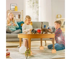 Lova Relaxdays 4 dalių baldų paaukštinimo blokelių rinkinys įvairių spalvų