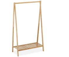 Relaxdays Bambukinė drabužių kabykla 67 cm