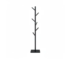 Relaxdays Medinė drabužių kabykla su 8 kabliukais