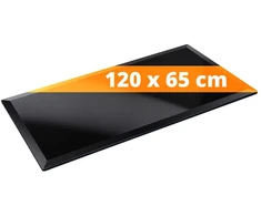 Lova Relaxdays 6 mm grūdinto stiklo plokštė