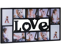 Kodustaar LOVE nuotraukų rėmelis 10 nuotraukų