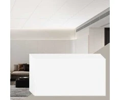 Vevor Lubos plytelės baltos 10 vnt. 60x60 cm