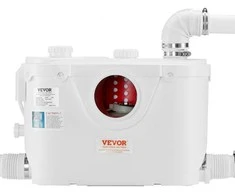 VEVOR Maceruojanti tualeto sistema su 500W siurbliu rūsiui