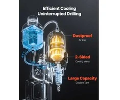 VEVOR Magnetinė gręžimo mašina 1300W