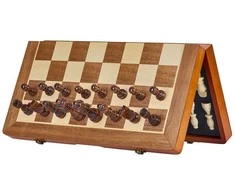 Vevor Magnetinis medinis šachmatų rinkinys 38 cm