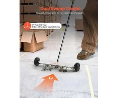 Vevor Magnetinis šlavėjas su ratais 43 cm 4.5kg
