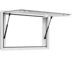 Vevor maisto sunkvežimio aptarnavimo langas 92x61 cm