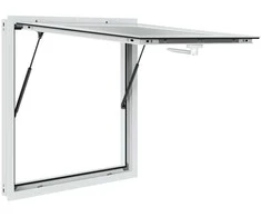 Vevor Maisto sunkvežimio aptarnavimo langas su tentu 91x91 cm