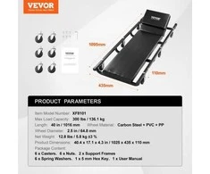 VEVOR Mechanikų garažinis vežimėlis 300 kg talpos