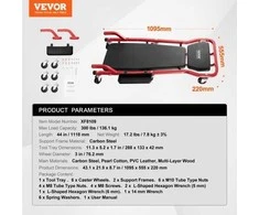 VEVOR Mechaniko garažo vežimėlis 1118 mm