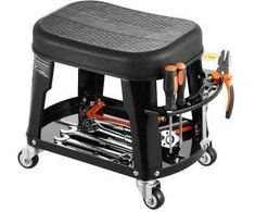 Vevor Mechaniko kėdė su ratukais ir įrankių dėklu