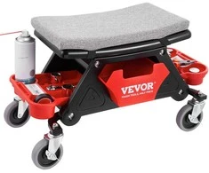 Vevor Mechaniko kėdutė su ratukais ir įrankių stalčiais