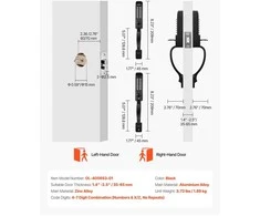 VEVOR Mechaninė be rakto durų spyna įėjimui