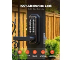 Vevor Mechaninė durų spyna be rakto