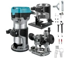 Vevor Medienos freza 710W su priedais