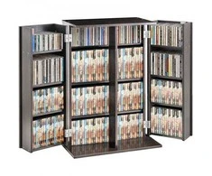 Vevor Medijų spinta su reguliuojamomis lentynomis, 576 CD, espresso