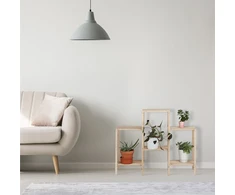Relaxdays Medinė gėlių kopėčių lentyna