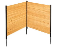 Vevor Medinė privatumo tvora 98 cm x 108 cm