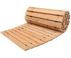VEVOR Medinis išskleidžiamas sodo takas 218×43 cm