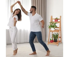 Medinis gėlių ekspozicinis stovas (Ekspozicinė prekė)