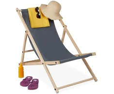 Relaxdays Medinis sulankstomas gultas
