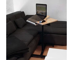 Relaxdays Medžio imitacijos nešiojamojo kompiuterio stalas