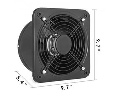 Ventiliatorius VEVOR Metalinė ašinė ventiliatorė 250 mm