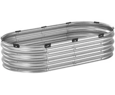 Vevor Metalinė pakelta lysvė 120x60x30 cm