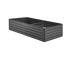 Vevor Metalinė pakelta sodo lysvė, 2.0 x 1.0 x 0.5 m