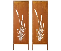 Vevor Metalinė privatumo pertvara 50 x 160 cm
