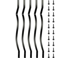 VEVOR Metaliniai laiptų balustrai 51 vnt. 82 cm