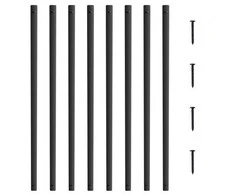 Vevor Metaliniai turėklų balustradai, 72 vnt.