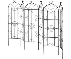 Vevor Metalinis sodo grotelės vijokliniams augalams 180x51 cm