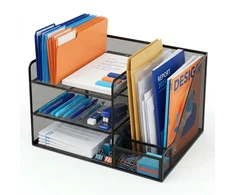 Relaxdays Metalinis stalo organizatorius, 5 skyriai